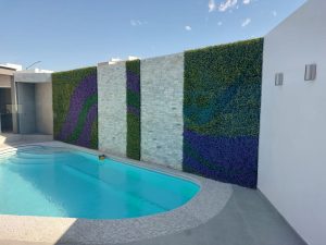 FOLLAJE COMBINADO EN ALBERCA